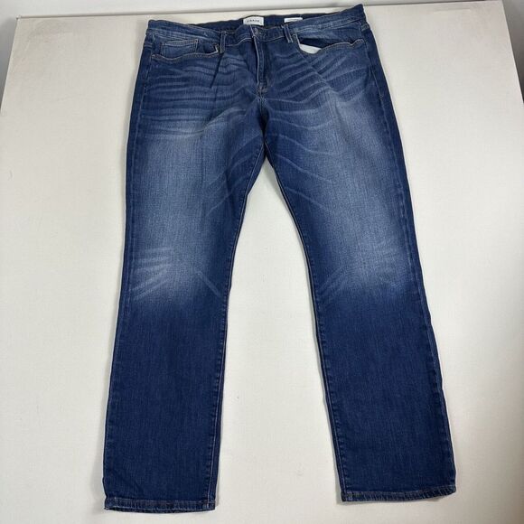 Frame Jeans Men's Skinny Jeans L'Homme‎ Stretch Denim 42x31 Timberline Blue - Picture 1 of 9